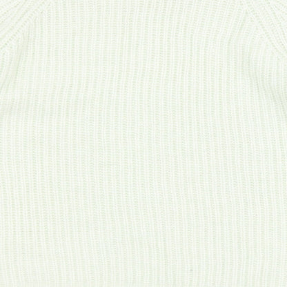 Primark Womens Green Round Neck  Viscose Pullover Jumper Size 14