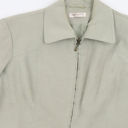 Womens UK Size 18 bonmarch Green Jacket