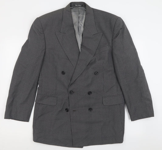 Mens UK Size 38 River Island Regular Grey Suit Jacket