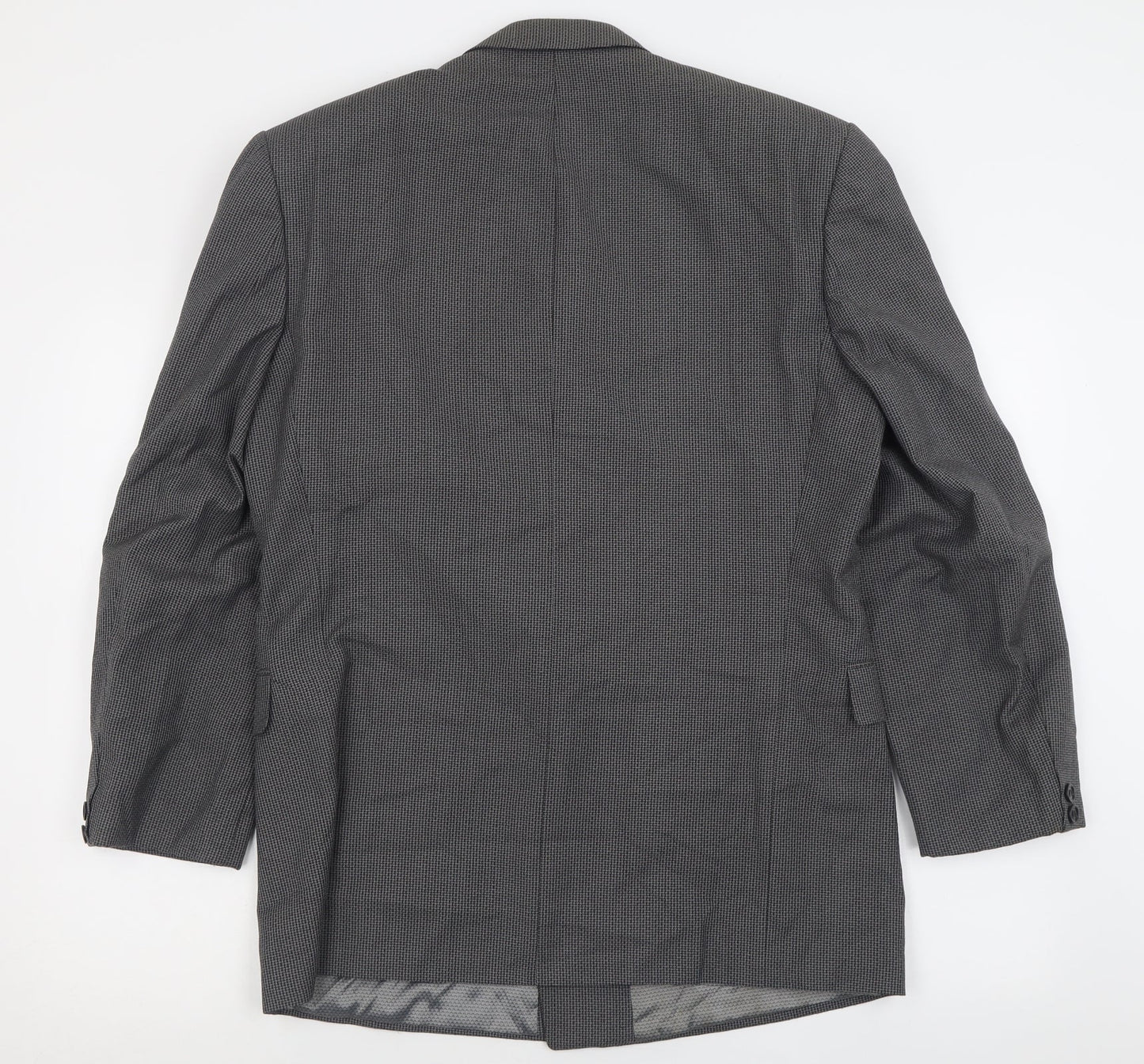 Mens UK Size 38 River Island Regular Grey Suit Jacket