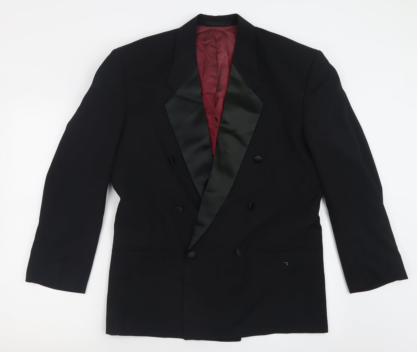 Mens UK Size 40 Preworn Regular Black Suit Jacket