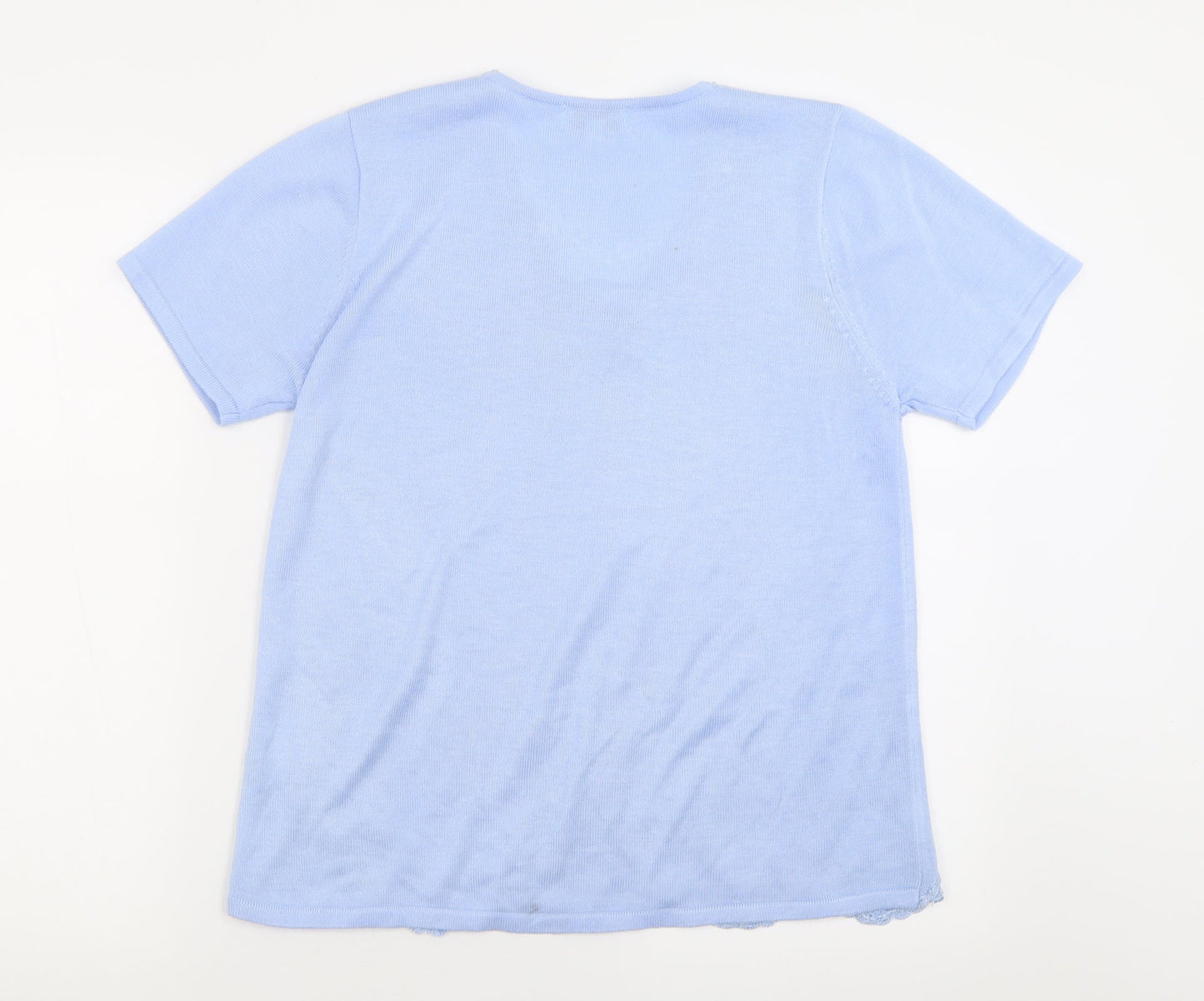 Womens UK Size S Fay Louise Blue Pullover Jumper