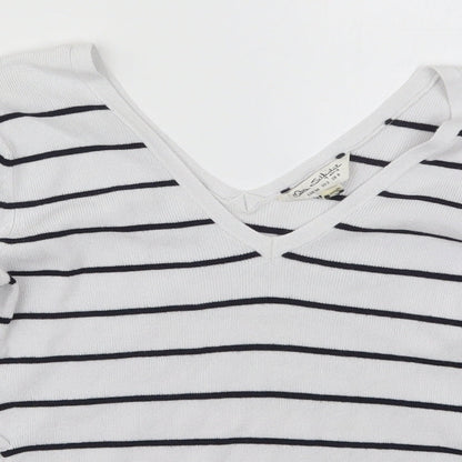Womens UK Size 6 Miss Selfridge White Pullover Jumper