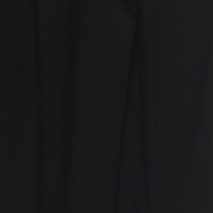 Womens UK Size 12 Sarah Hamilton Regular Fit  Black Trousers