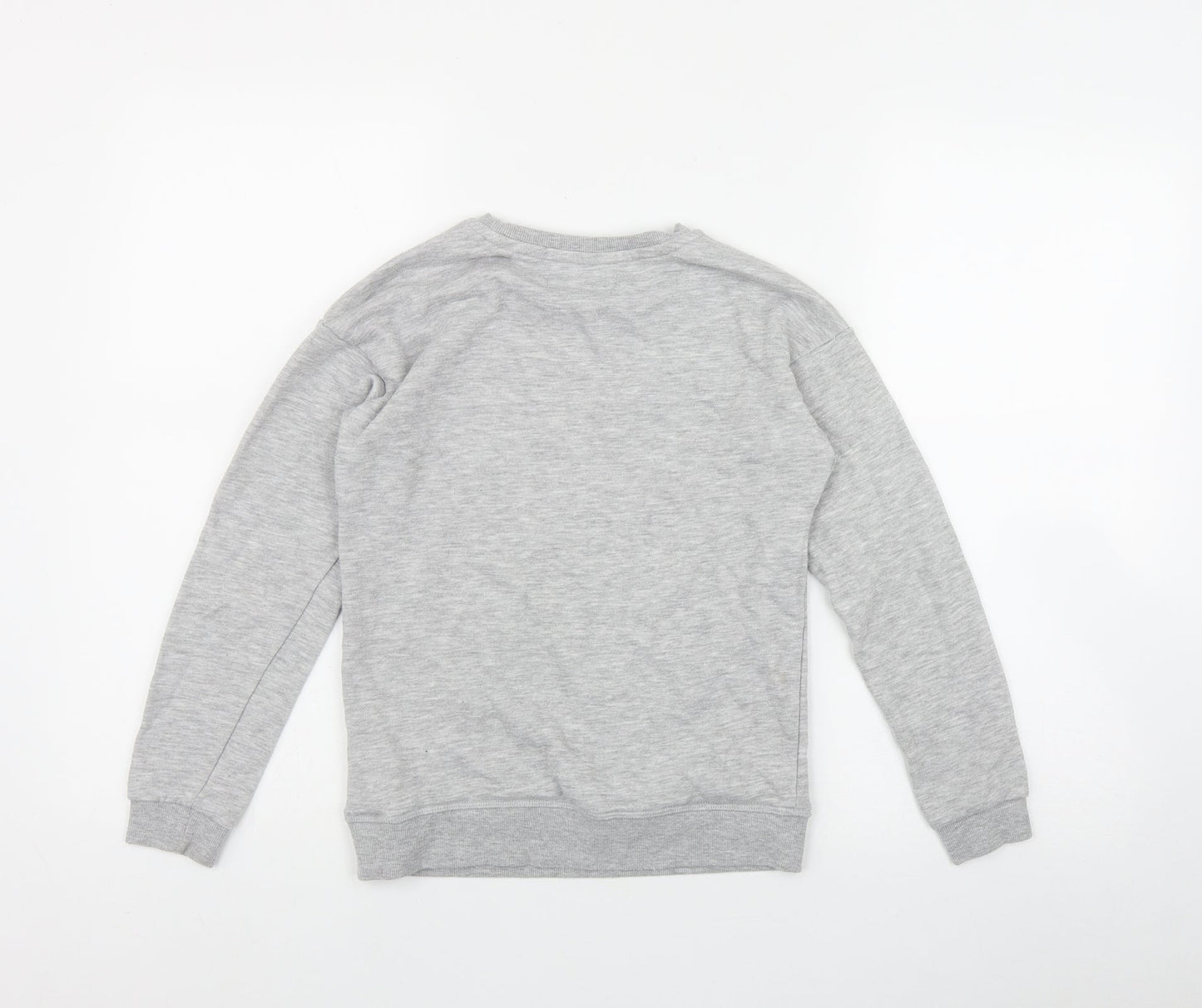 Primark Girls Grey  Cotton Pullover Sweatshirt Size 10-11 Years   - 'Bronx'