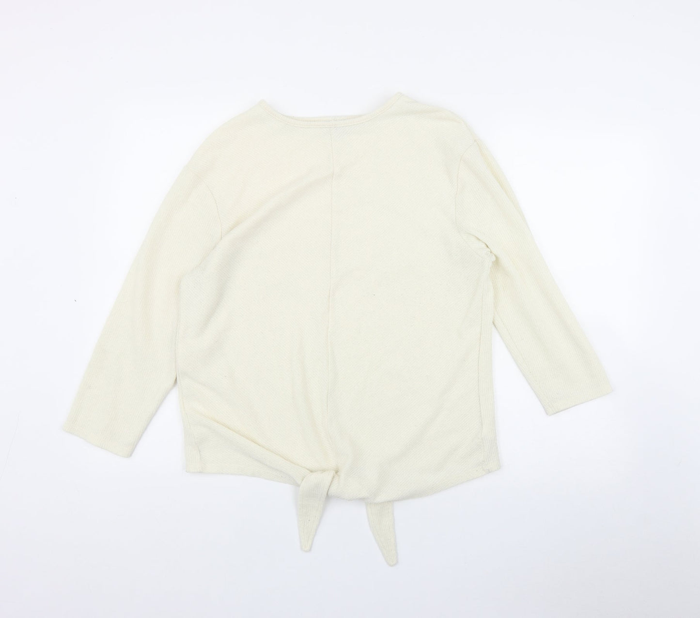 Womens UK Size 14 NEXT Ivory Pullover Jumper