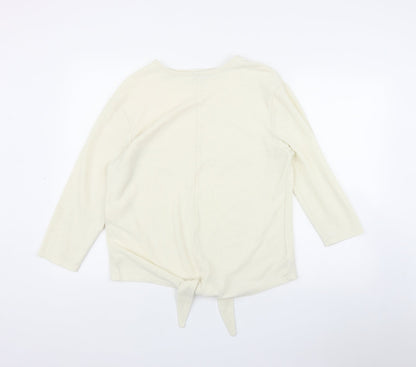 Womens UK Size 14 NEXT Ivory Pullover Jumper