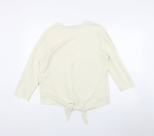Womens UK Size 14 NEXT Ivory Pullover Jumper