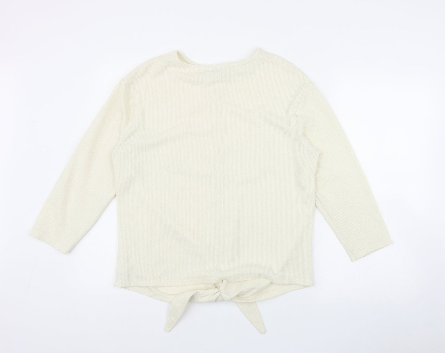 Womens UK Size 14 NEXT Ivory Pullover Jumper