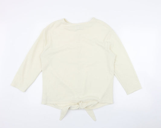 Womens UK Size 14 NEXT Ivory Pullover Jumper
