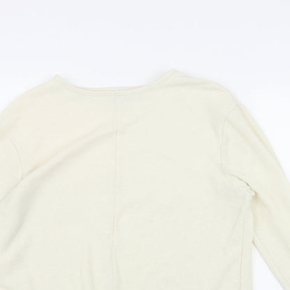 Womens UK Size 14 NEXT Ivory Pullover Jumper