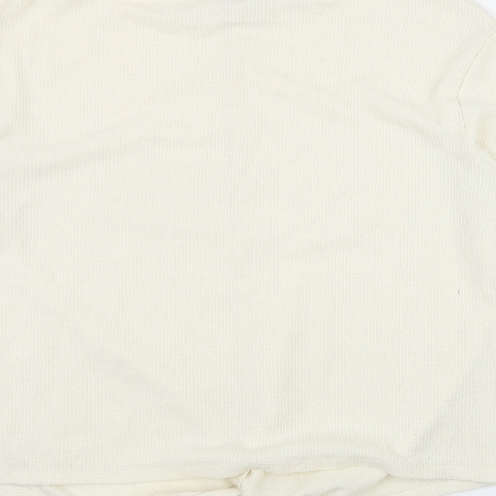 Womens UK Size 14 NEXT Ivory Pullover Jumper