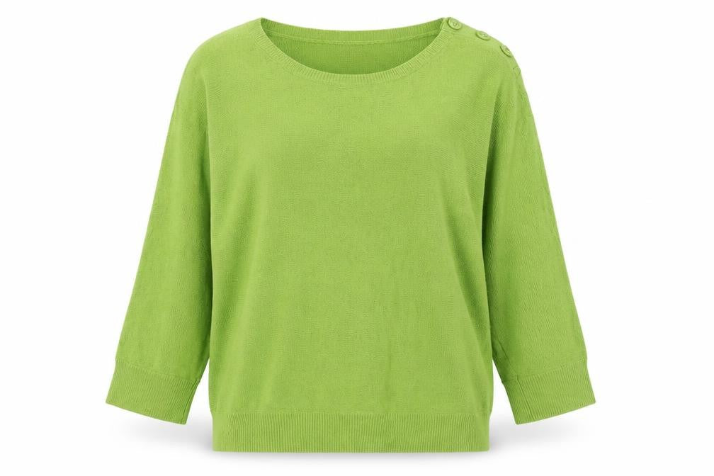 Womens UK Size XL Ann Taylor Green Pullover Jumper