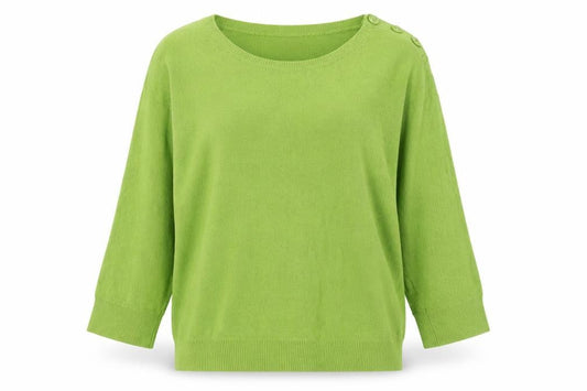 Womens UK Size XL Ann Taylor Green Pullover Jumper