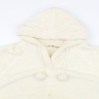 TU Womens Ivory   Jacket Poncho Size S