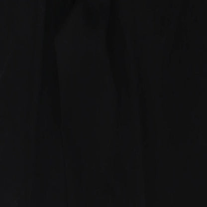 Dunnes Stores Mens Black  Polyester Trousers  Size 36 in L31 in Regular Button