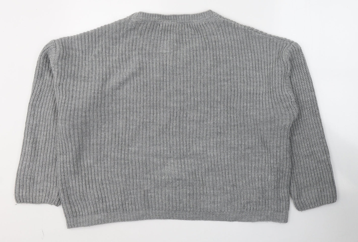 Womens UK Size 12 Atmosphere Grey Pullover Jumper