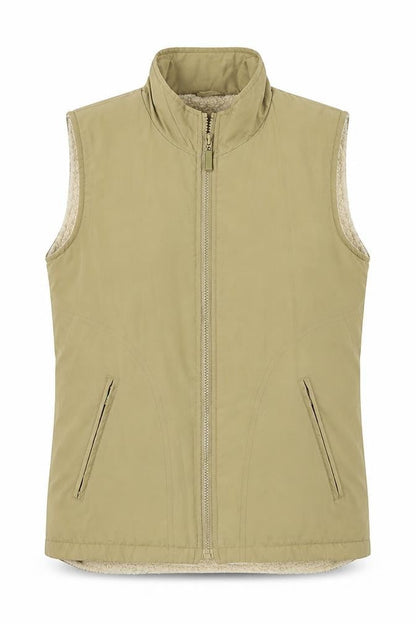 Womens UK Size 8 BHS Beige Gilet