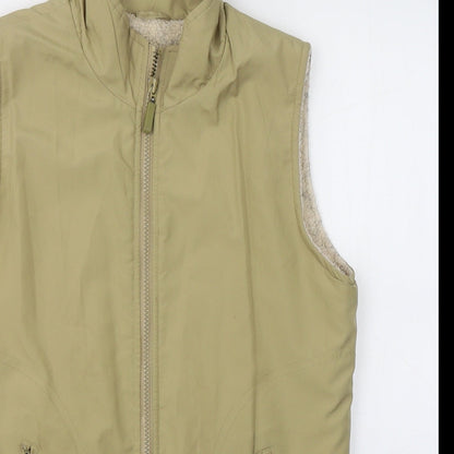Womens UK Size 8 BHS Beige Gilet