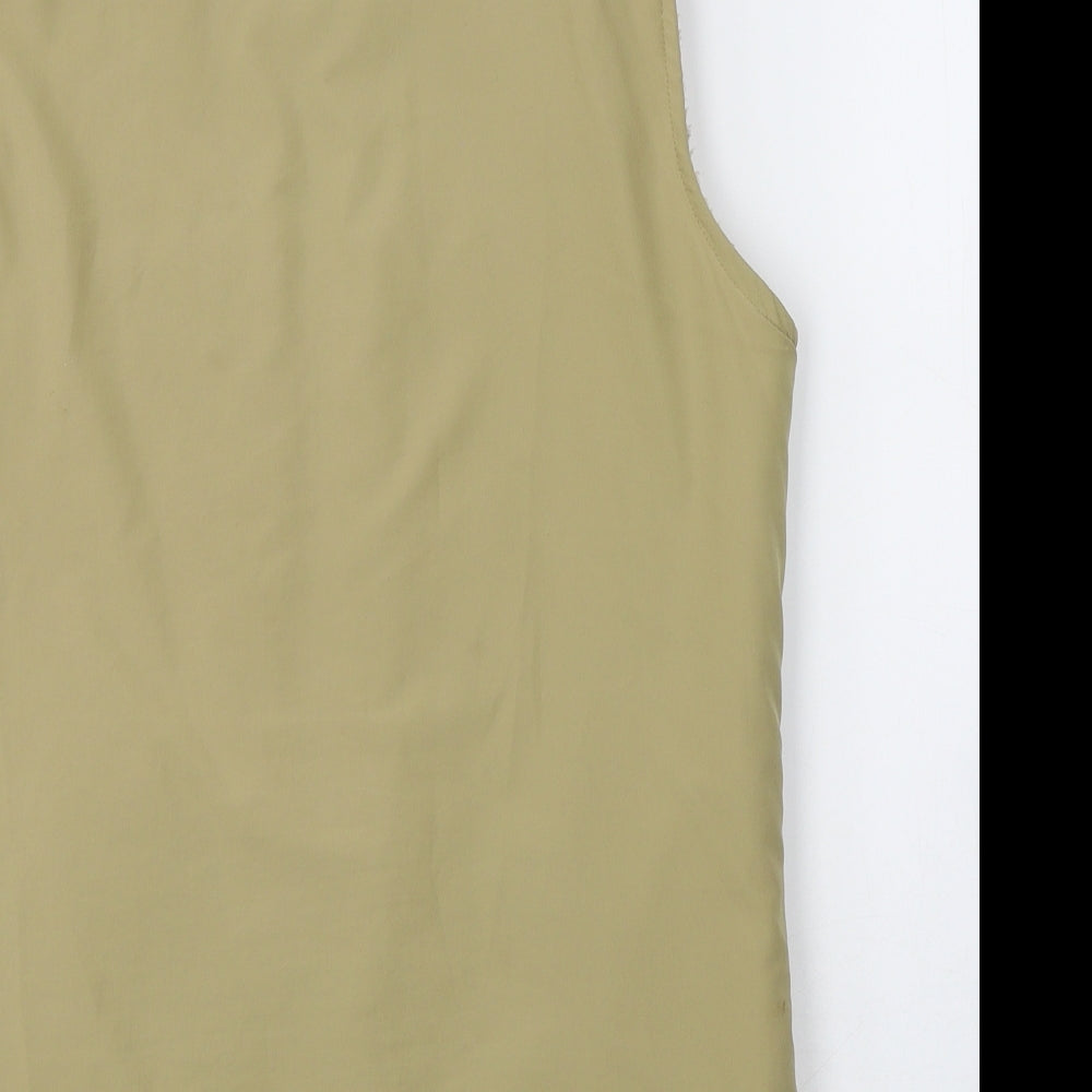 Womens UK Size 8 BHS Beige Gilet