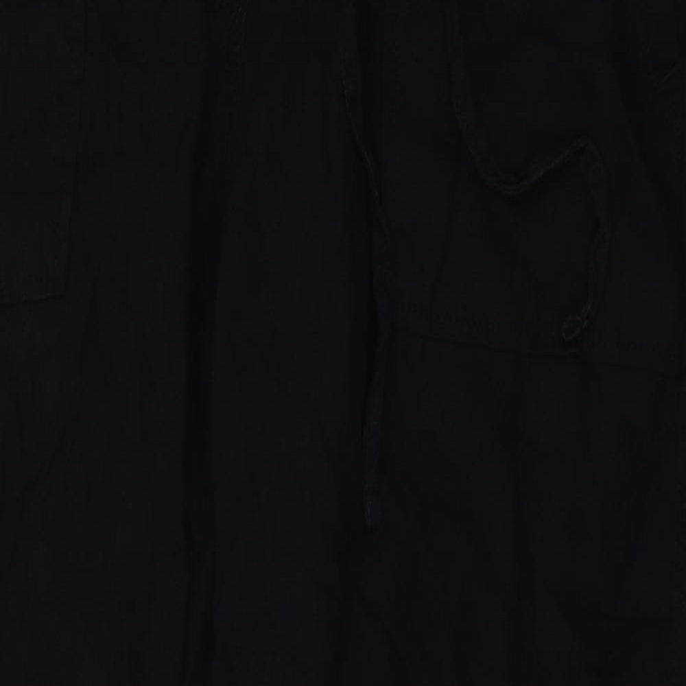 Womens UK Size 4 Marks and Spencer Regular Fit  Black Trousers