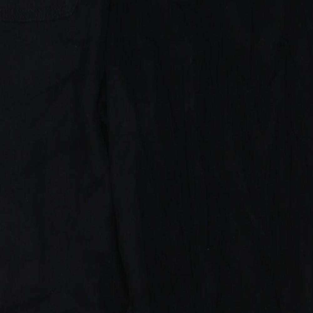 Womens UK Size 4 Marks and Spencer Regular Fit  Black Trousers