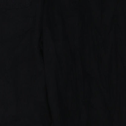 Womens UK Size 4 Marks and Spencer Regular Fit  Black Trousers