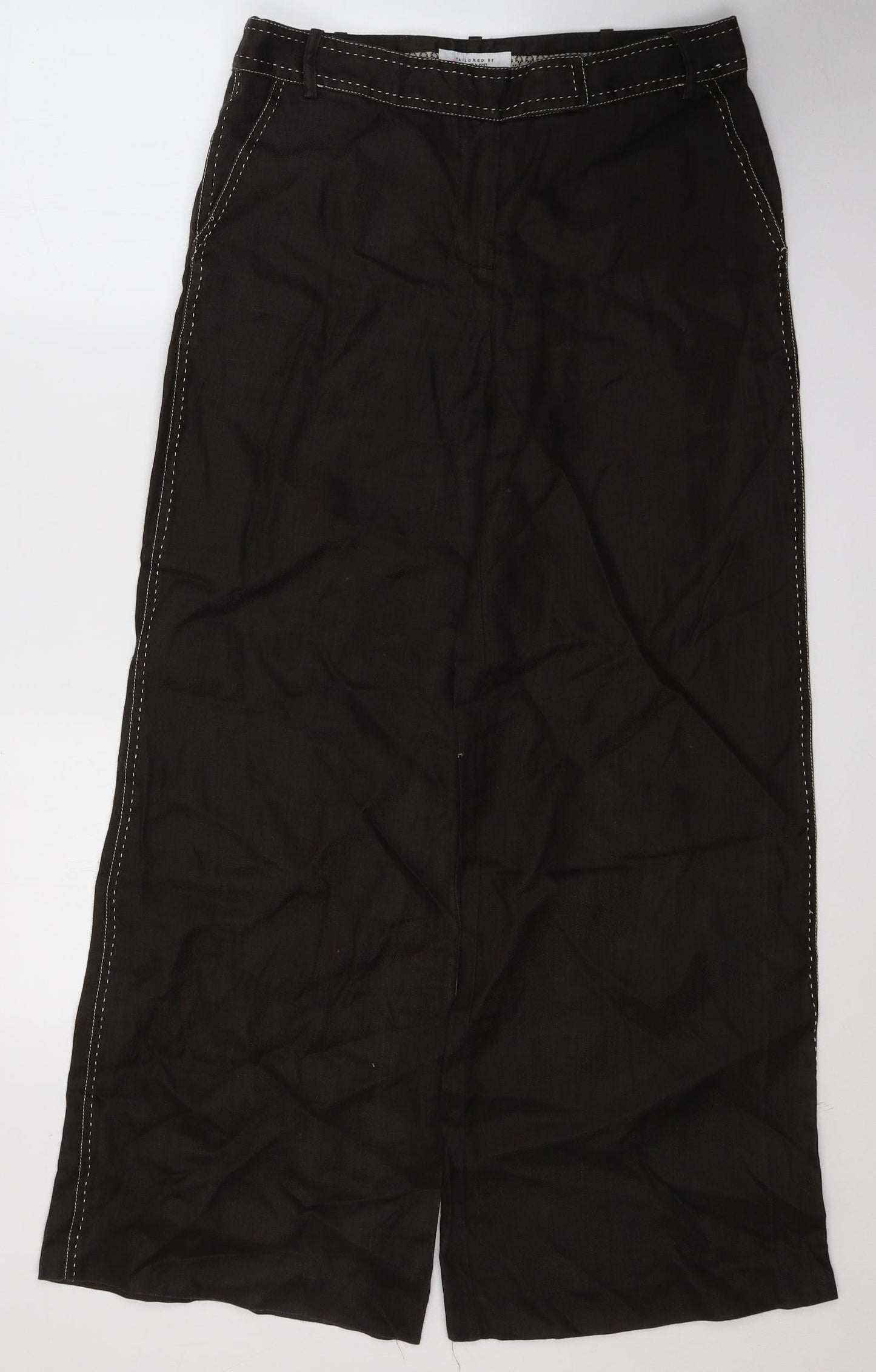 Womens UK Size 12 NEXT Regular Fit  Brown Trousers