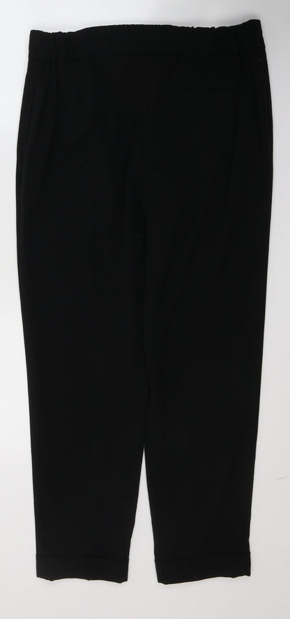 Womens UK Size 14 Marks and Spencer Regular Fit  Black Trousers