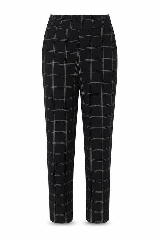 Womens UK Size 4 PRETTYLITTLETHING Regular Fit  Black Trousers