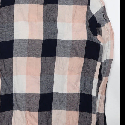 Womens UK Size 8 H&M Multicoloured Jersey Button-Up