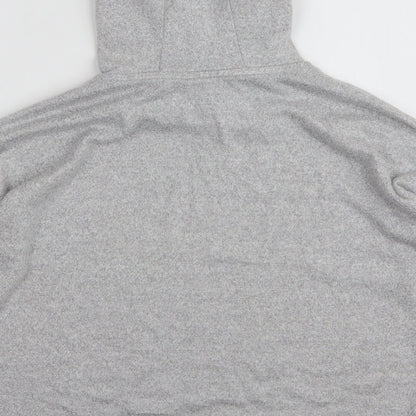Marks and Spencer Girls Grey  Viscose Pullover Hoodie Size 11-12 Years  Pullover