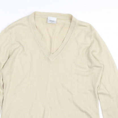 Womens UK Size 12 NEXT Beige Pullover Jumper