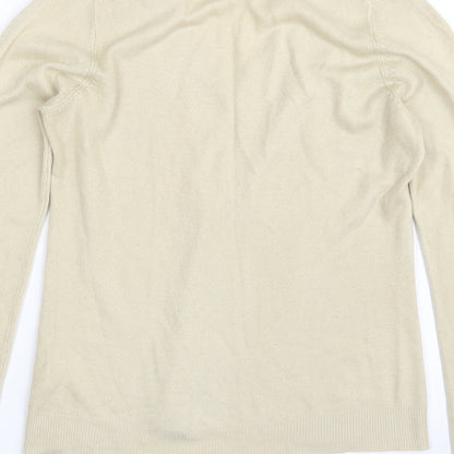 Womens UK Size 12 NEXT Beige Pullover Jumper