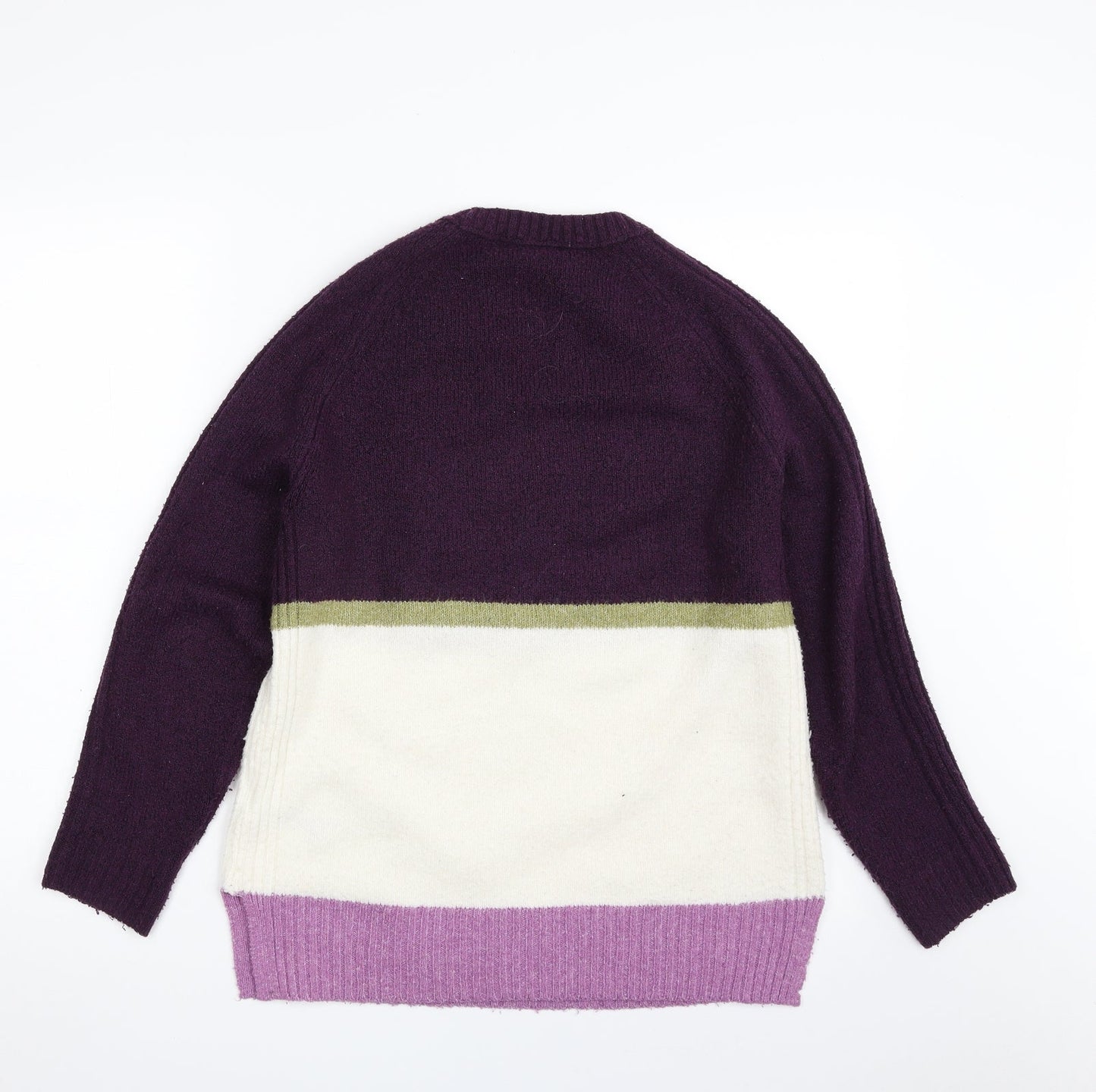 Womens UK Size S Marks and Spencer Purple Pullover Jumper