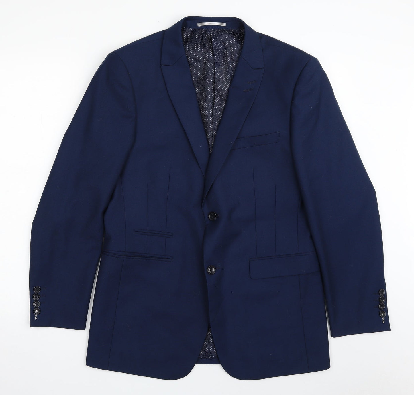 Mens UK Size 36 Skopes Regular Blue Suit Jacket