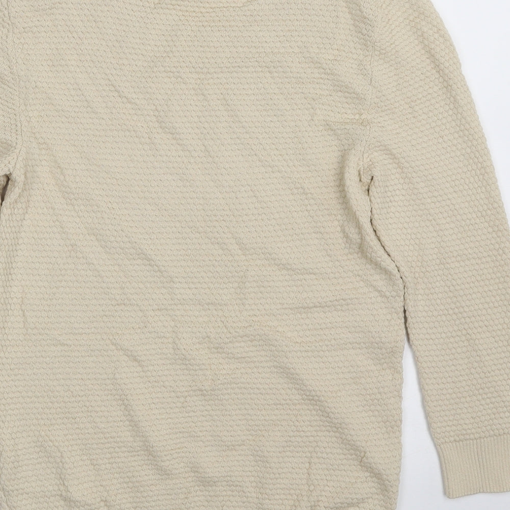 Womens UK Size 12 Principles Beige Pullover Jumper