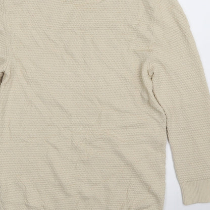 Womens UK Size 12 Principles Beige Pullover Jumper