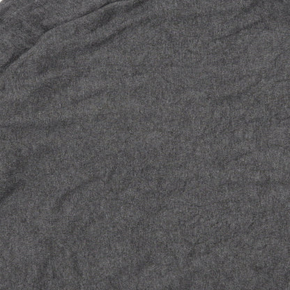 George Womens Grey Round Neck  Viscose Pullover Jumper Size 16