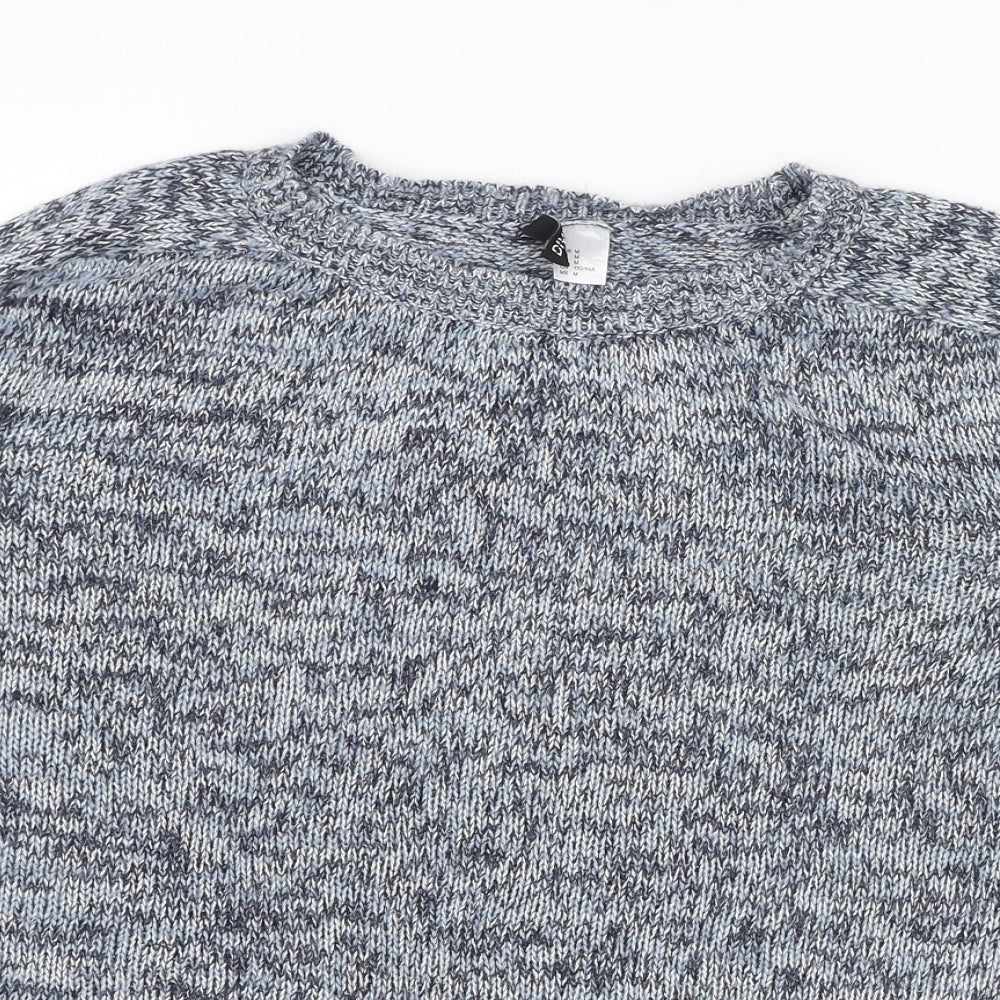 Womens UK Size M H&M Blue Pullover Jumper