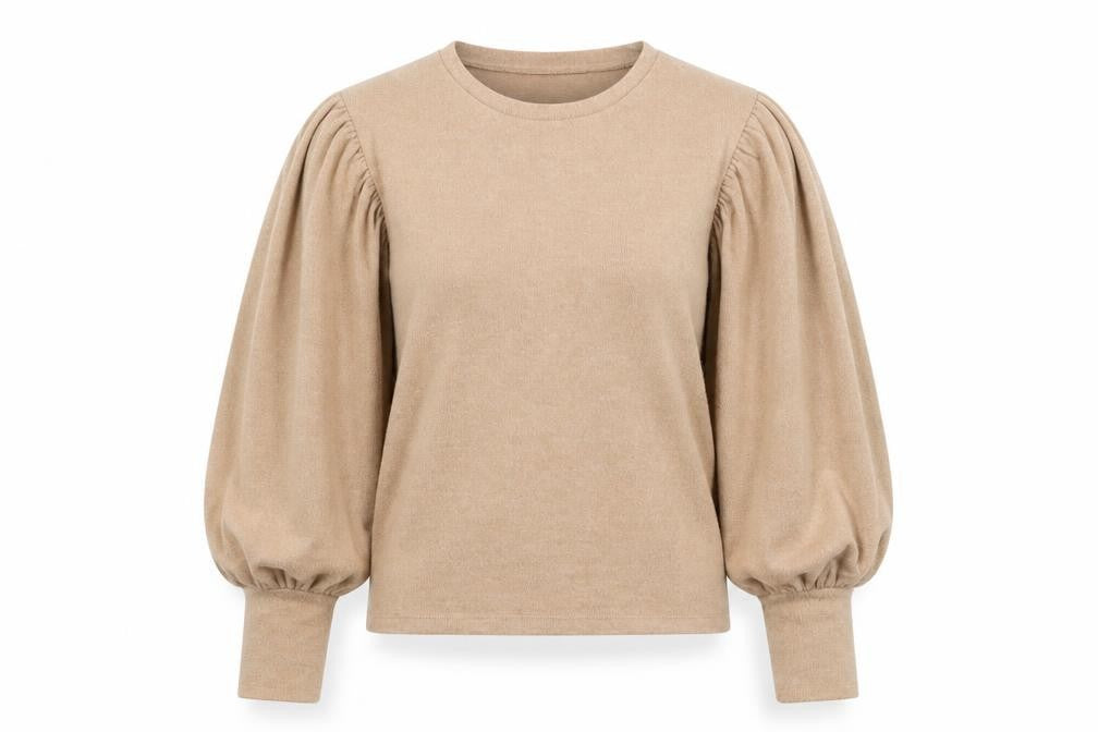 Womens UK Size S Zara Brown Pullover Jumper