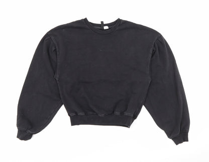 Womens UK Size S H&M Black Pullover Jumper