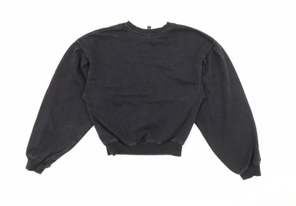 Womens UK Size S H&M Black Pullover Jumper