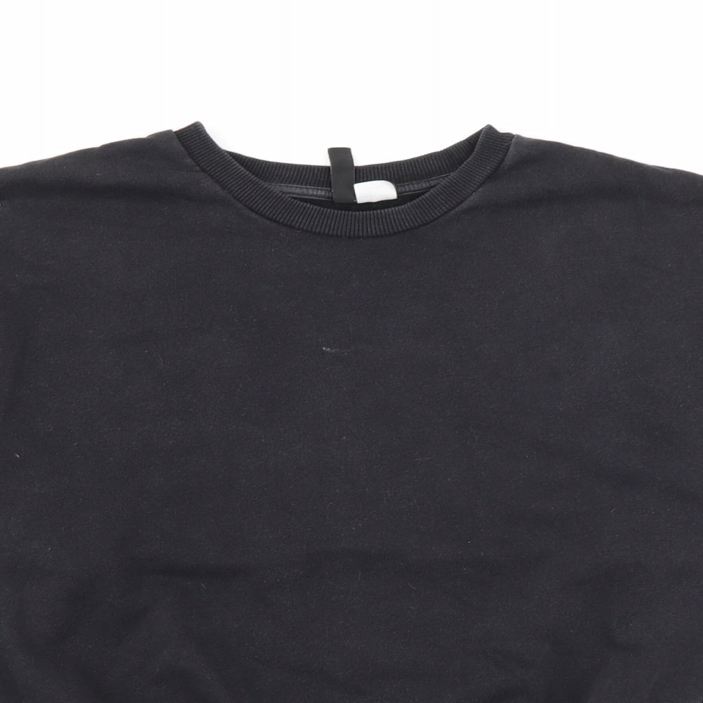 Womens UK Size S H&M Black Pullover Jumper
