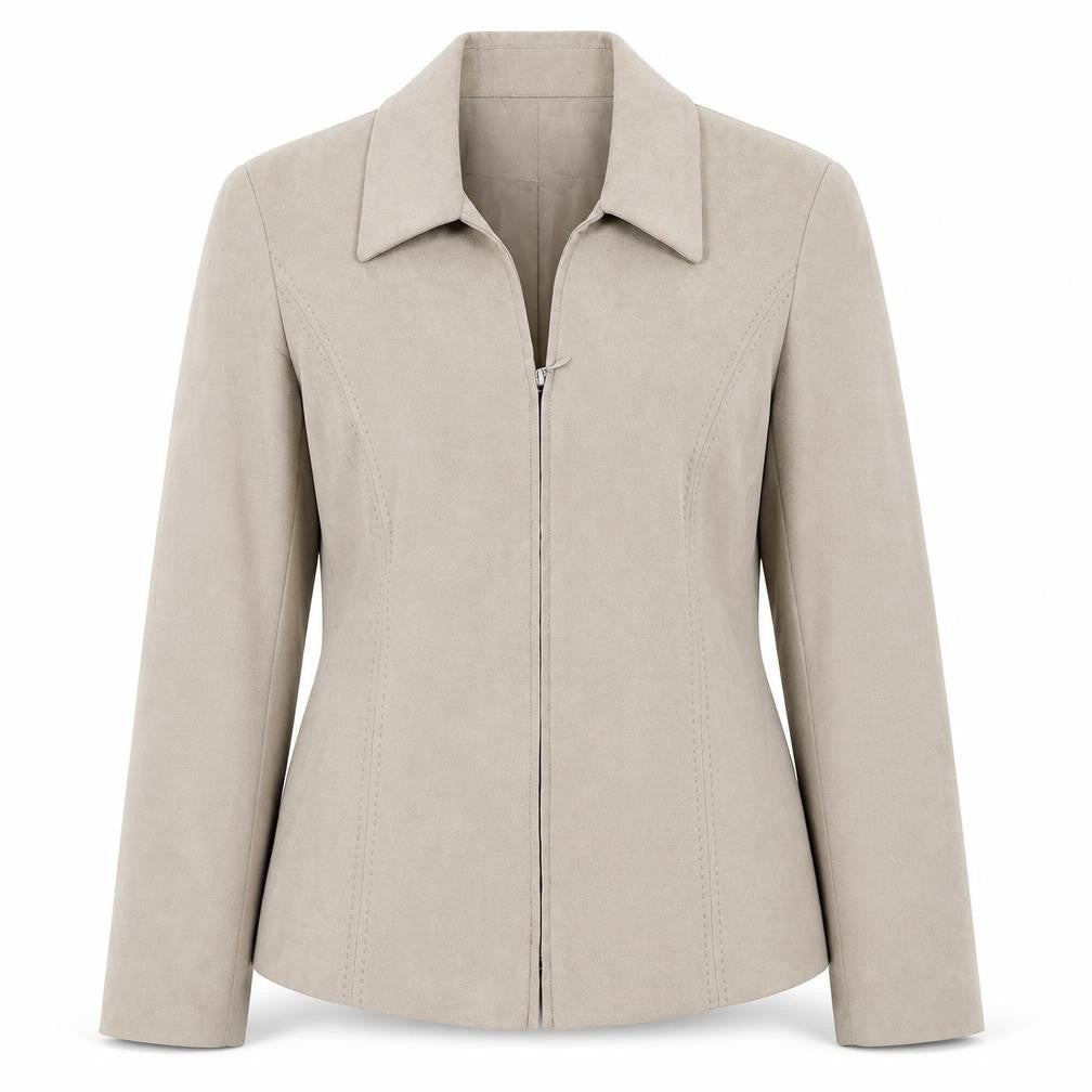 Womens UK Size 12 Mia Moda Beige Jacket