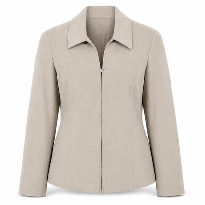 Womens UK Size 12 Mia Moda Beige Jacket