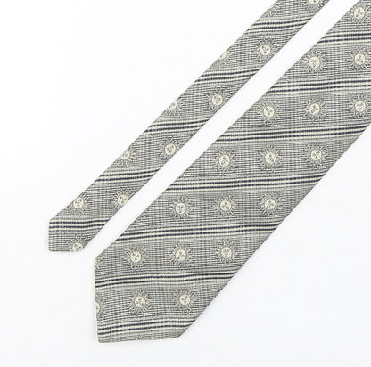 Mens Debenhams Multicoloured Geometric  Pointed Tie