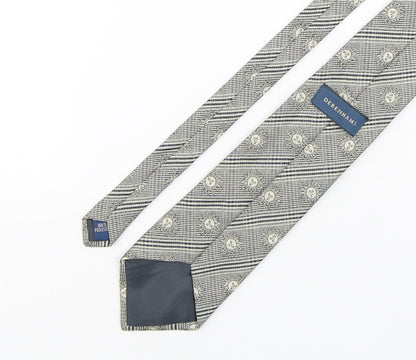 Mens Debenhams Multicoloured Geometric  Pointed Tie