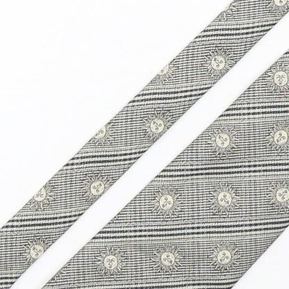Mens Debenhams Multicoloured Geometric  Pointed Tie