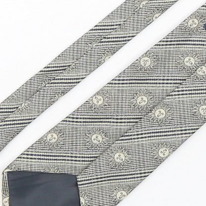 Mens Debenhams Multicoloured Geometric  Pointed Tie
